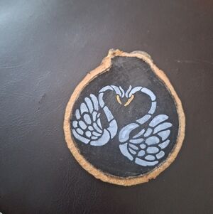 Wooden Art Fridge Magnet